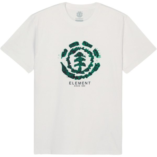 2026 Element M&auml;nner Rokys T-Shirt ELYZT00695 - Optic White